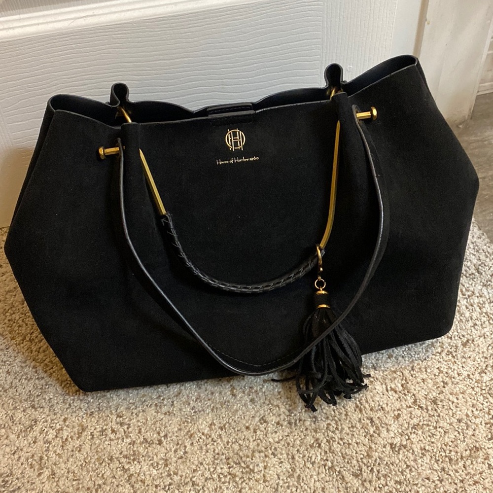 Black handbag